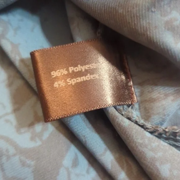 The Limited Teal Brown Blouse Large - Picture 4 of 9